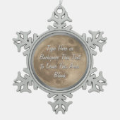 Moon Ornament Full Moon kerstdecoratie (Voorkant)