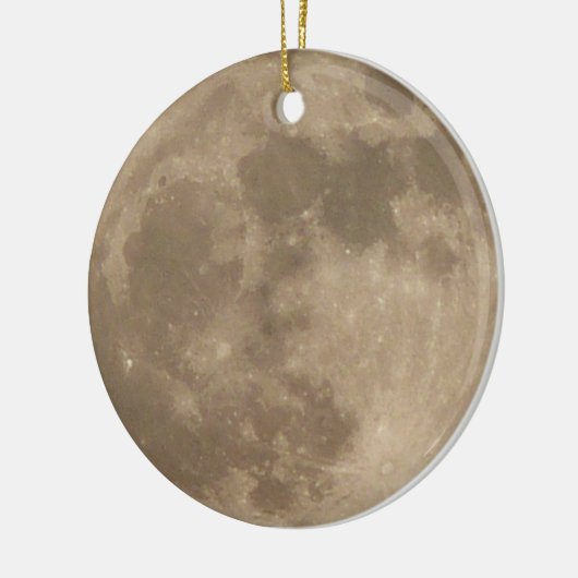 Moon Ornament Personalized Volledige de Decoratie (Links)