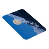 Moon Over Alyeska Ski Resort Alaska Magneet (Rechterzijde)