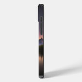 Moon over berglandschap Case-Mate iPhone case (Achterkant / Links)