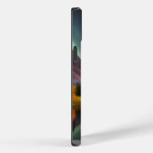 Moon over berglandschap Case-Mate iPhone case (Achterkant / Rechts)