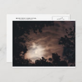 Moon over Charleston Briefkaart (Voorkant / Achterkant)