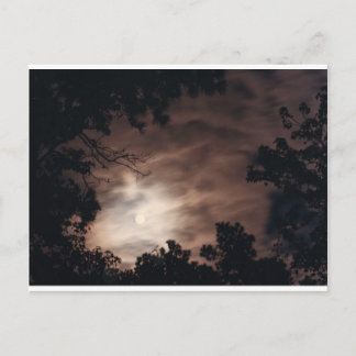 Moon over Charleston Briefkaart