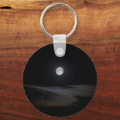 Moon over Clouds Sleutelhanger (Voorkant)
