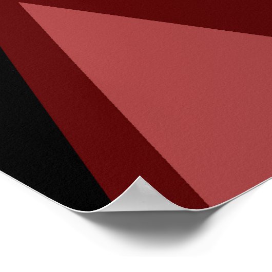 Moon over de bergen #2 poster (Hoek)