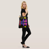 Moon over de bergen #5 tote bag (Op model)
