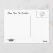 MOON OVER DE MOUNTAE BRIEFKAART (Achterkant)