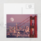 Moon over de poort briefkaart (Voorkant / Achterkant)