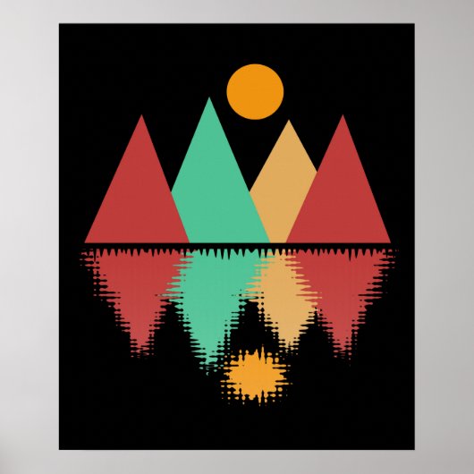 Moon Over Four Peaks #2 Poster (Voorkant)