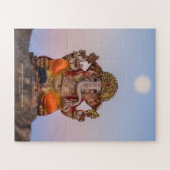 Moon Over Ganeshji, 16x20 Jigzaag Puzzle 2 Legpuzzel (Horizontaal)