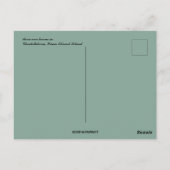 Moon Over Herons Charlottetown PEI Canada Briefkaart (Achterkant)