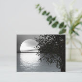 Moon over het Briefkaart Water (Staand voorkant)