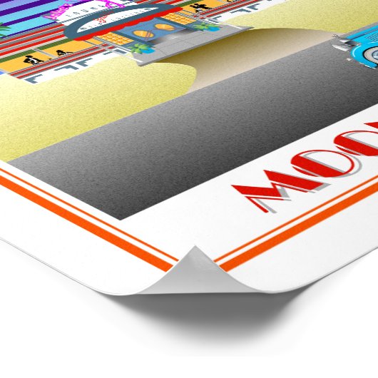 Moon Over Miami Poster (Hoek)