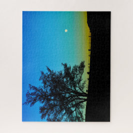 Moon Over Rockbridge County Farm Legpuzzel