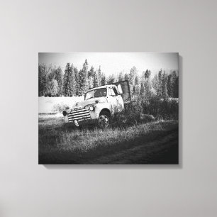 Moon Over Rust door djoneill Canvas Afdruk