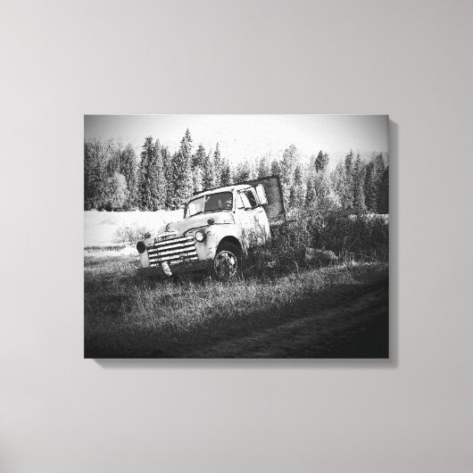 Moon Over Rust van djoneill Canvas Afdruk (Voorkant)