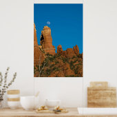 Moon Over Snoopy Rock 3946 Poster (Keuken)