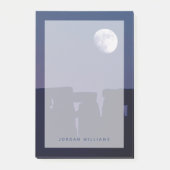 Moon Over Stonehenge | Wiltshire, Engeland Post-it® Notes (Voorkant)