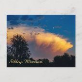 Moon over Storm Cloud Briefkaart (Voorkant)