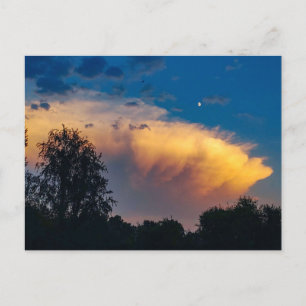 Moon over Storm Cloud Briefkaart