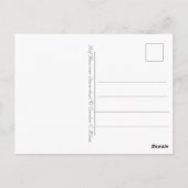 Moon over Storm Cloud Briefkaart (Achterkant)