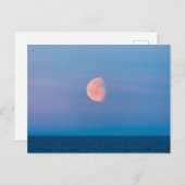 Moon Over the Bering Sea | Russia Far East Briefkaart (Voorkant / Achterkant)