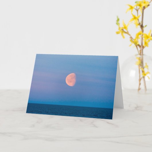 Moon Over the Bering Sea | Russia Far East Kaart (Gele Bloem)