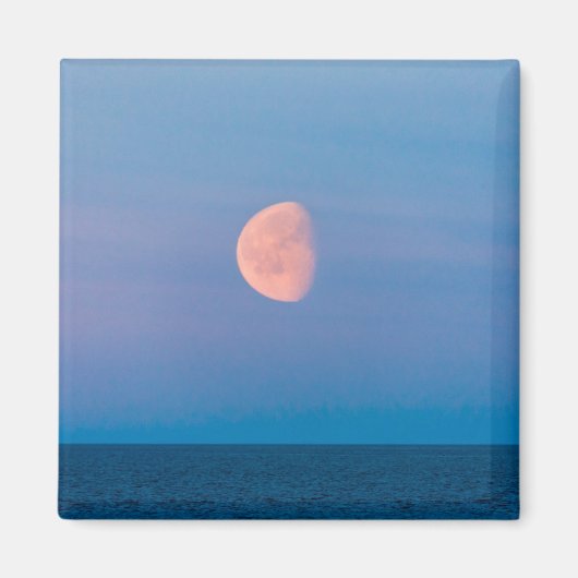 Moon Over the Bering Sea | Russia Far East Magneet (Voorkant)