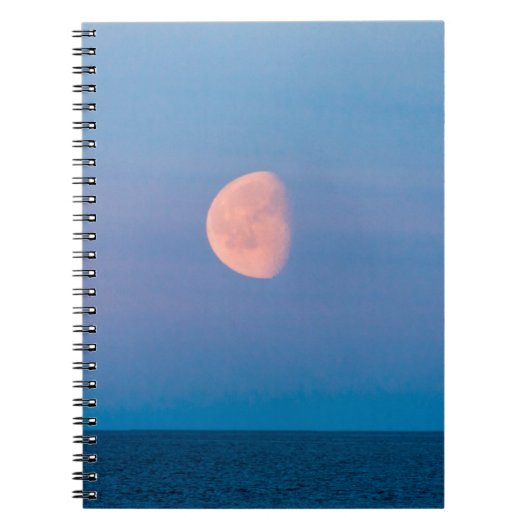 Moon Over the Bering Sea | Russia Far East Notitieboek (Voorkant)
