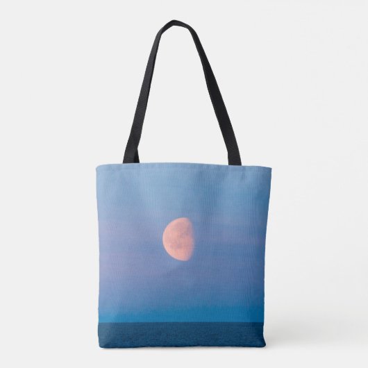Moon Over the Bering Sea | Russia Far East Tote Bag (Achterkant)