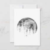 Moon over the forest kaart (Voorkant)