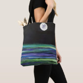 Moon over water - kunstwerk tote bag (Dichtbij)