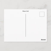 Moon Owl Briefkaart (Achterkant)