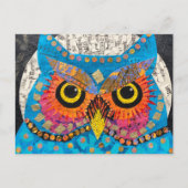 Moon Owl Briefkaart (Voorkant)
