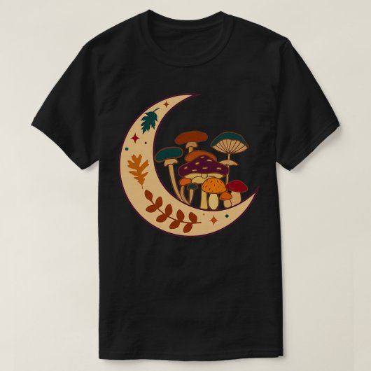 Moon paddenstoel Klassieke TShirt (Design voorkant)