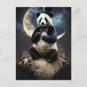 Moon Panda Beer Briefkaart