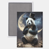 Moon Panda Beer Magneet (Voorkant / Achterkant)