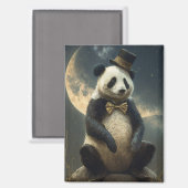 Moon Panda Beer Magneet (Voorkant / Achterkant)