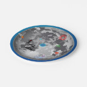 Moon Papieren Bordje (Gekanteld)