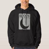 Moon Periodic Table Elements Moon Space Nerd Moon  Hoodie (Voorkant)