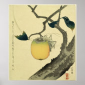 Moon, Persimmon en Grasshopper, 1807 Poster (Voorkant)