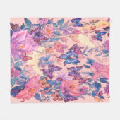 Moon Phase Blanket – Gezellige Hemelse Gooi Fleece Deken (Voorkant (Horizontaal))