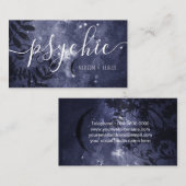 Moon Phase Celestial Sky Psychic Medium Healer Visitekaartje (Voorkant / Achterkant)