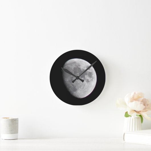 Moon Phase Clock Ronde Klok (Huis)