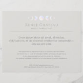 Moon Phase Flyer (Voorkant)