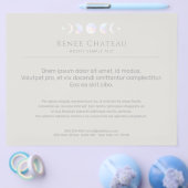 Moon Phase Flyer (Enkel)