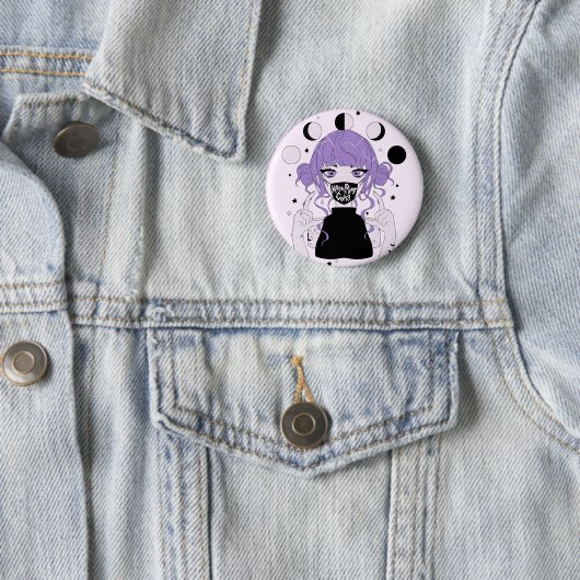 MOON PHASE GANG Button (In situ)