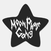 MOON PHASE GANG Sticker Sheet (Voorkant)
