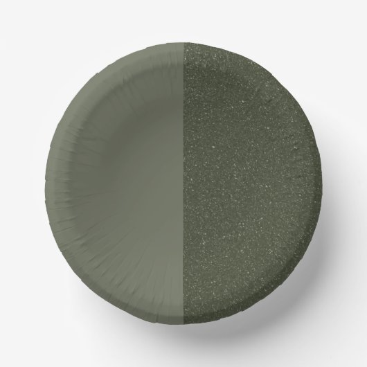 Moon Phase Moss Green Paper Bord – (Voorkant)