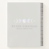 Moon Phase Notitieboek (Achterkant)